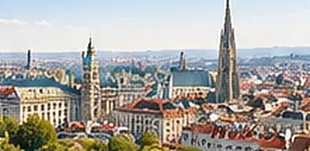 Vienna skyline with St. Stephen's Cathedral